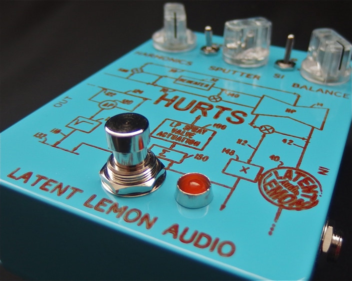 LATENT LEMON AUDIO HURTS ハーモニック・パーコレーター Latent Lemon – Hurts – Pedal Markt